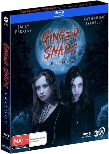 Ginger snaps trilogy blu ray - snaps, blu-ray