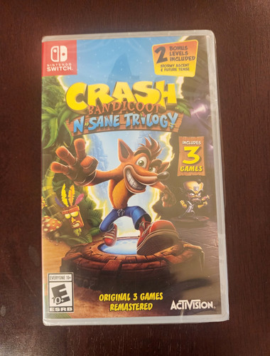 Activision crash bandicoot - activision,